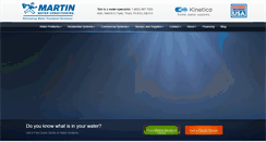 Desktop Screenshot of martinwater.com